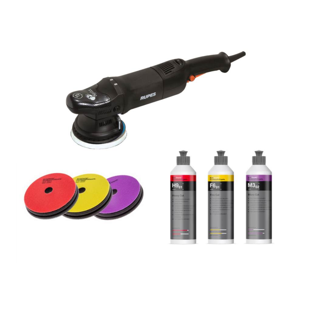 RUPES BIGFOOT LHR15ES - Koch Chemie Polishing Package Set - 250ml
