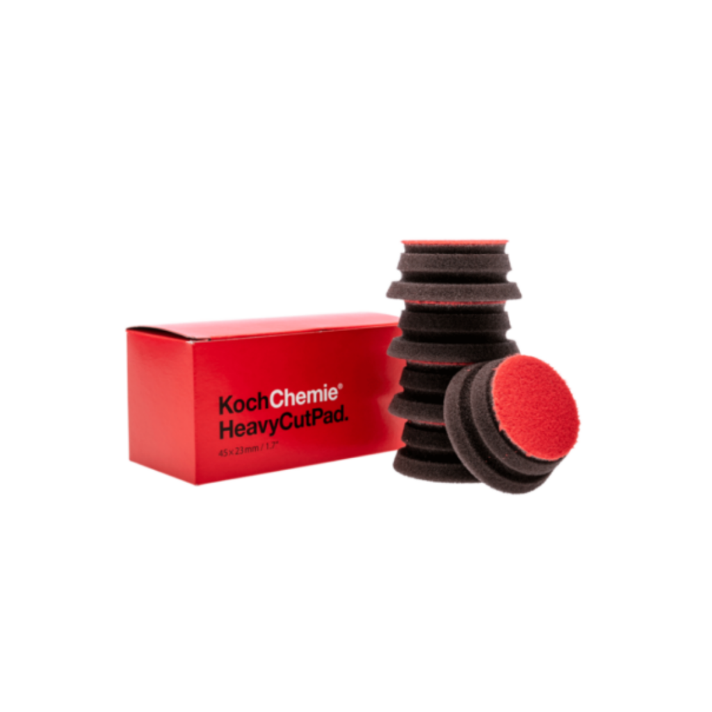KOCH CHEMIE - Heavy Cut Pad - 45mm - Rood - 5-Pack