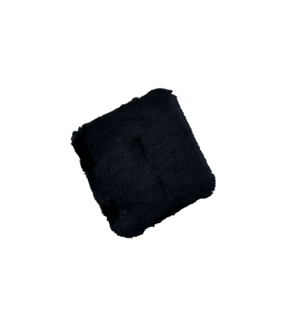 PURE:EST – Microfibre Wash Pad – Black – Ultra Soft