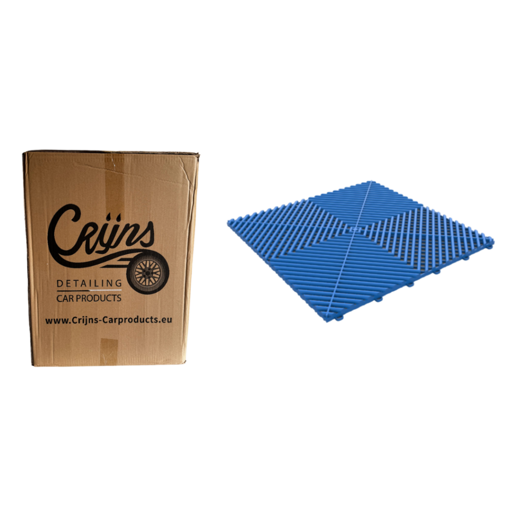 CRIJNS - Dalles - Floor Tiles - Trax - PRO - 39,50x39,50cm - BOX - 30 Items - Dark Blue