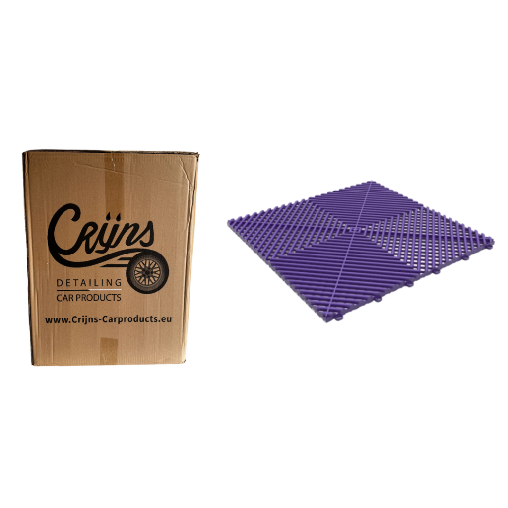 CRIJNS - Dalles - Floor Tiles - Trax - PRO - 39,50x39,50cm - BOX - 30 Items - Purple