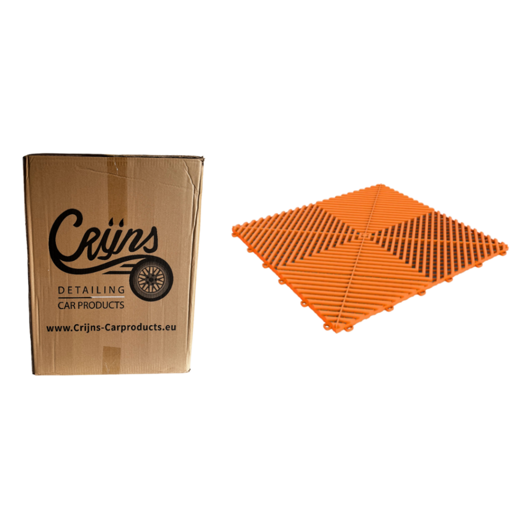 CRIJNS - Dalles - Floor Tiles - Trax - PRO - 39,50x39,50cm - BOX - 30 Items - Orange