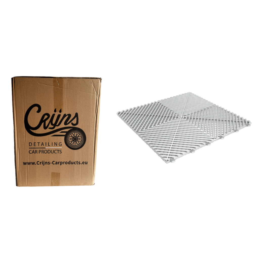 CRIJNS - Dalles - Floor Tiles - Trax - PRO - 39,50x39,50cm - BOX - 30 Items - Grey