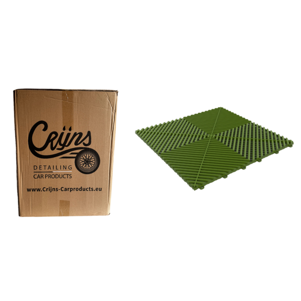 CRIJNS - Dalles - Floor Tiles - Trax - PRO - 39,50x39,50cm - BOX - 30 Items - Dark Green