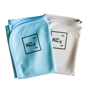 KOCH CHEMIE - Pro Glass Towel - X2 - Blue / Grey - 60x40cm