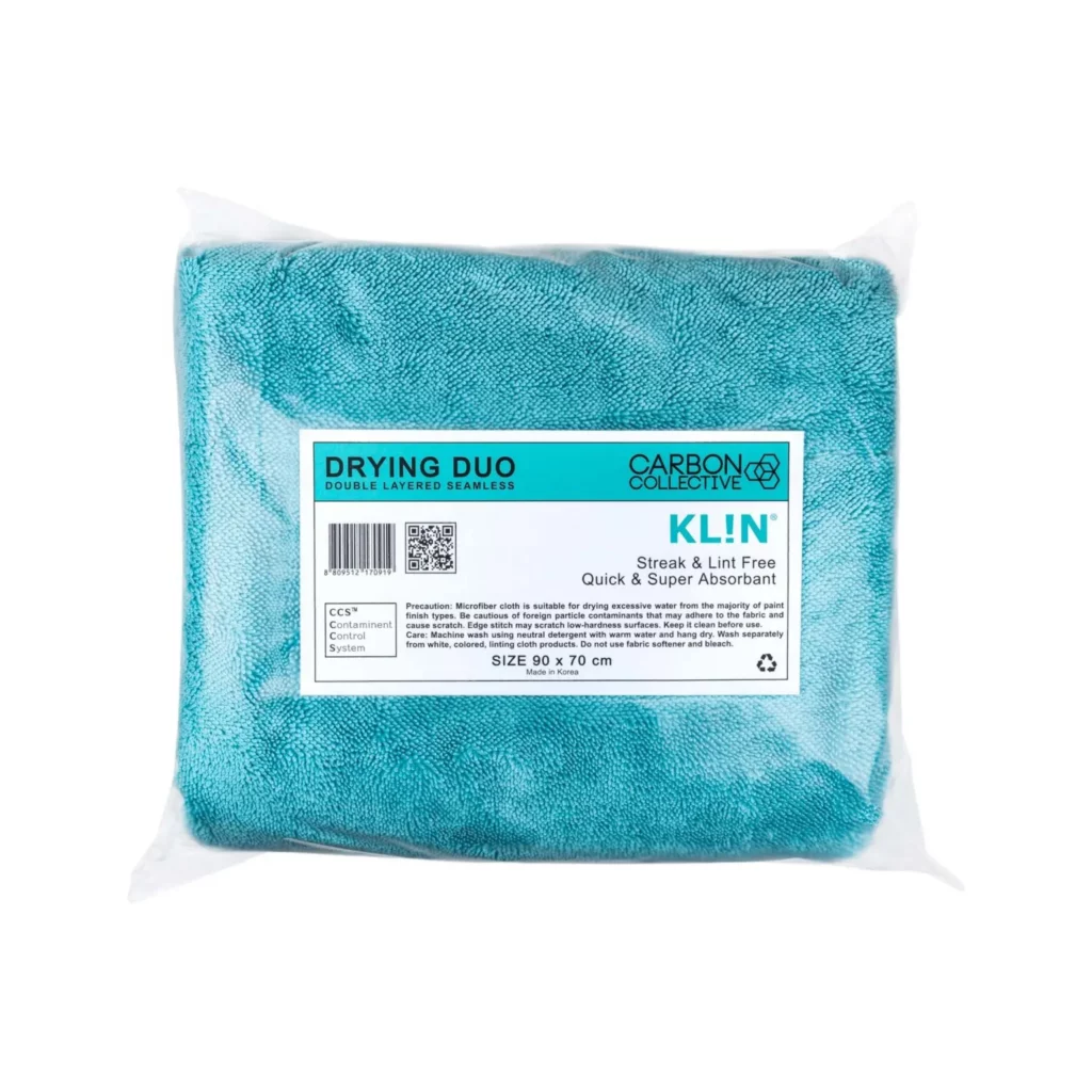 CARBON COLLECTIVE - KL!N KOREA - PRO - Drying Duo Towel - 1600GSM - 70x90cm - (Limited Quantity)