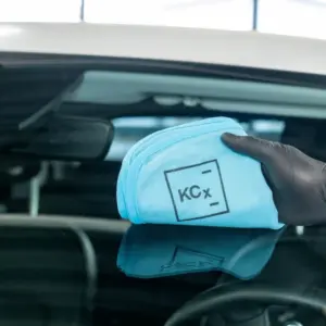 KOCH CHEMIE - Pro Glass Towel - X2 - Blue / Grey - 60x40cm