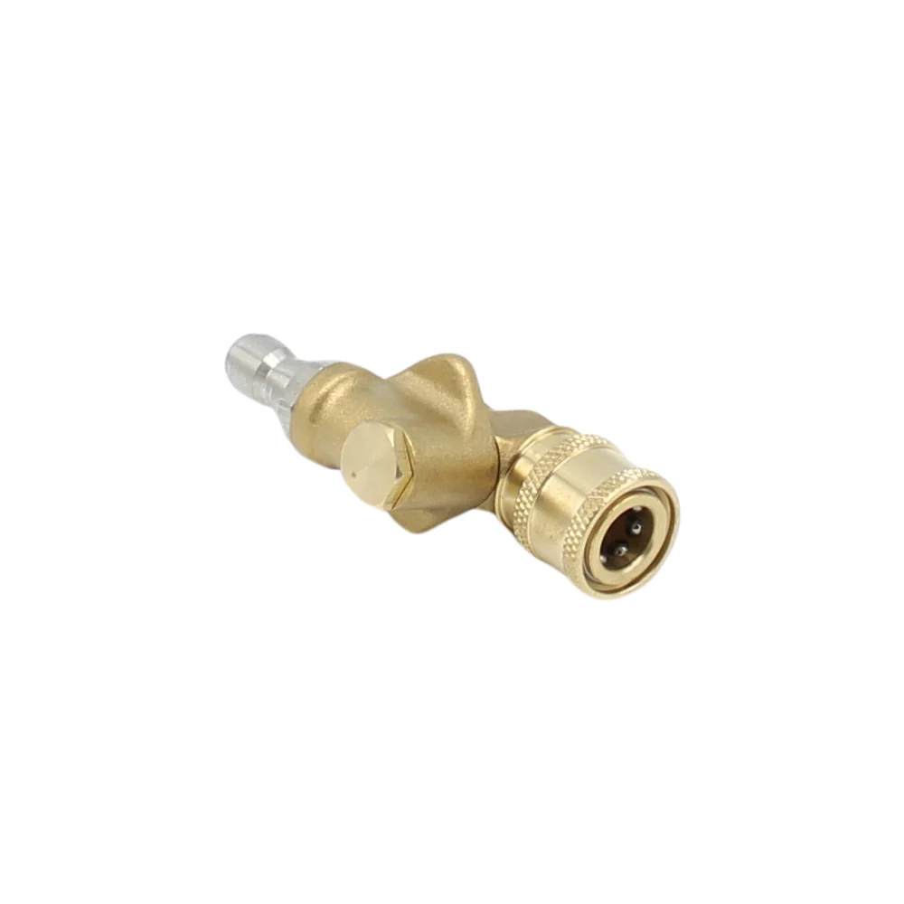 CRIJNS - Spray Gun Koppeling - 1/4de naar 1/4de - 90° - Wielkasten Reinigen