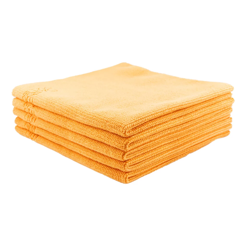 CARBON COLLECTIVE - Panel Wipe - 350GSM Randloos - 40x40cm - 5-Pack - Orange