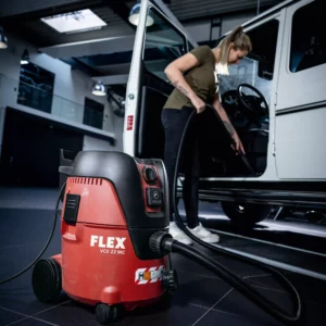 FLEX – VCE 22 M MC V – Veiligheidsstofzuiger met manuele filter-reiniging, 20L, Klasse M – 1200Watt