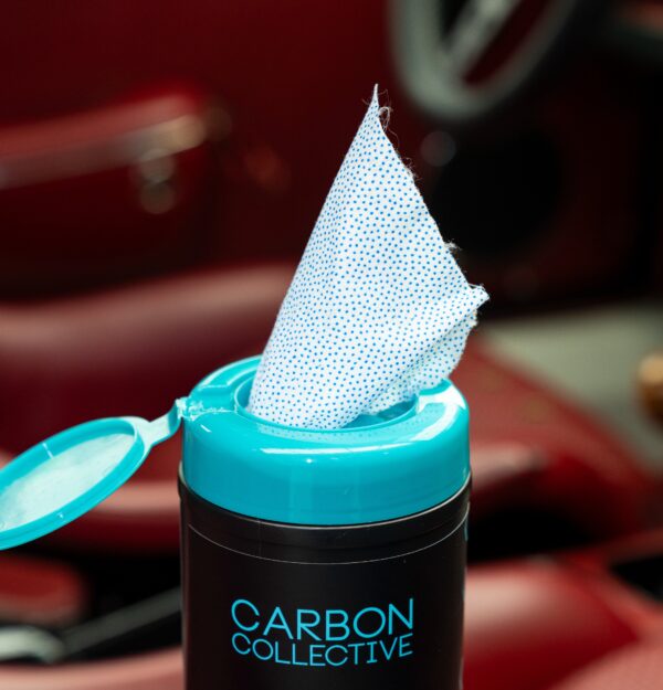 CARBON COLLECTIVE – Leather Wipes Tube – 40 Items