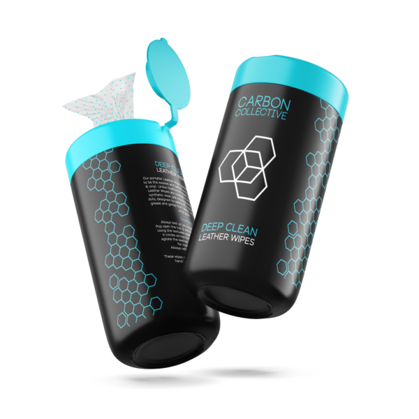 CARBON COLLECTIVE – Leather Wipes Tube – 40 Items