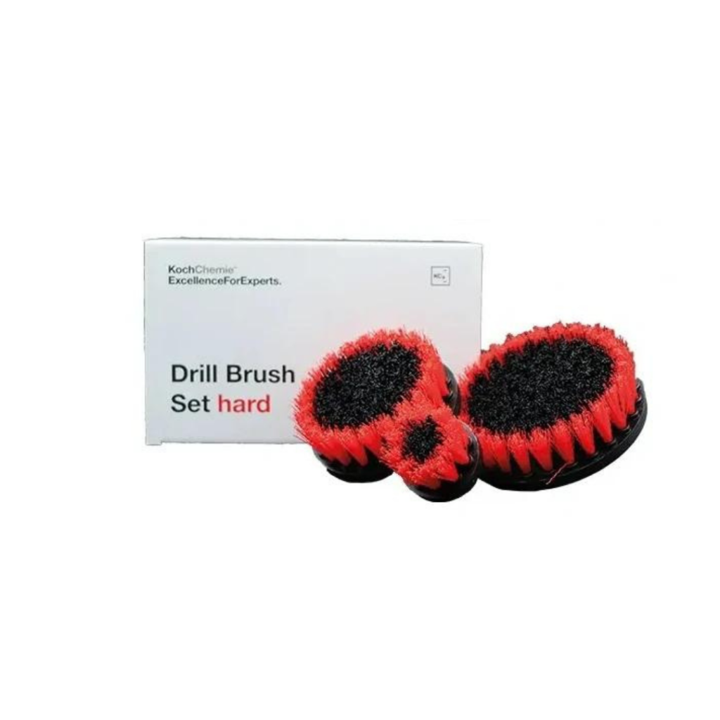KOCH CHEMIE - Drill Brush Set - 3 Items - Hard