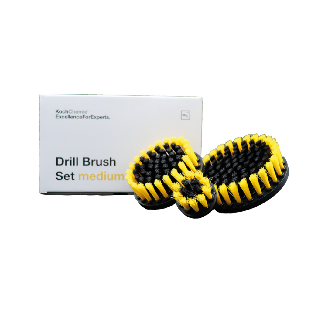 KOCH CHEMIE - Drill Brush Set - 3 Items - Medium