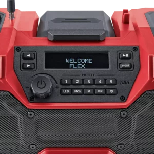 FLEX – RD 12/18.0/230 Digitale Accu-Bouwplaats Radio