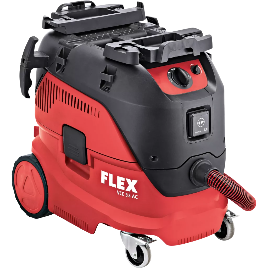 FLEX - VCE 44 L AC - Veiligheidsstofzuiger met automatische filter-reiniging, 42L, Klasse L - 1200Watt
