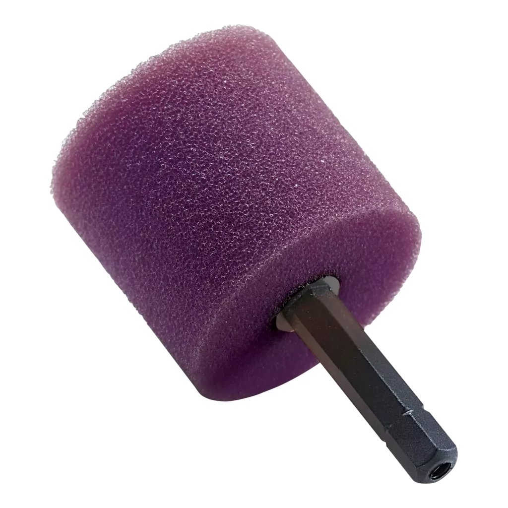FLEX - PZ-V 35 HEX - Polishing Sponge Round for FLEX PXE80 - Purple - Medium