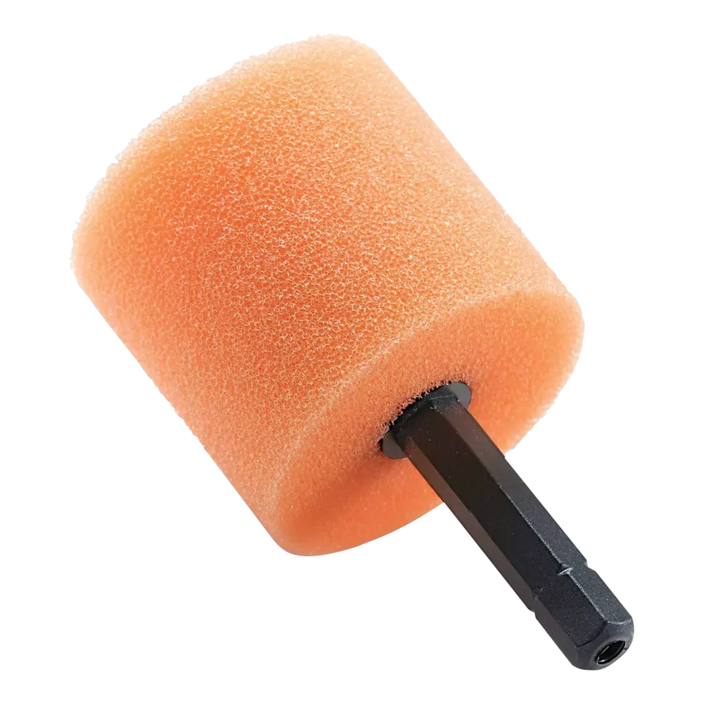 FLEX - PZ-0 35 HEX - Polishing Sponge Round for FLEX PXE80 - Orange - Soft