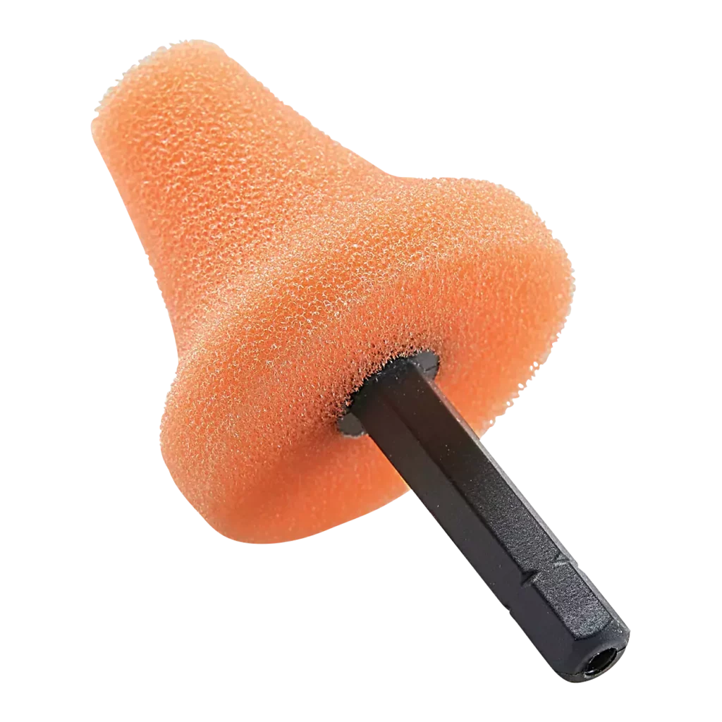 FLEX - PK-O 35 HEX - Polishing Cone for FLEX PXE80 - Orange - Soft
