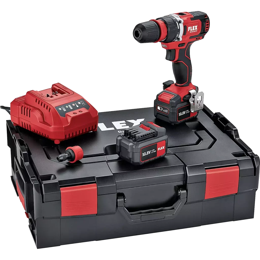 FLEX - DD 2G 10.8-EC/4.0 Set - 2 Snelheden Accu Schroef - Boormachine 10,8 V