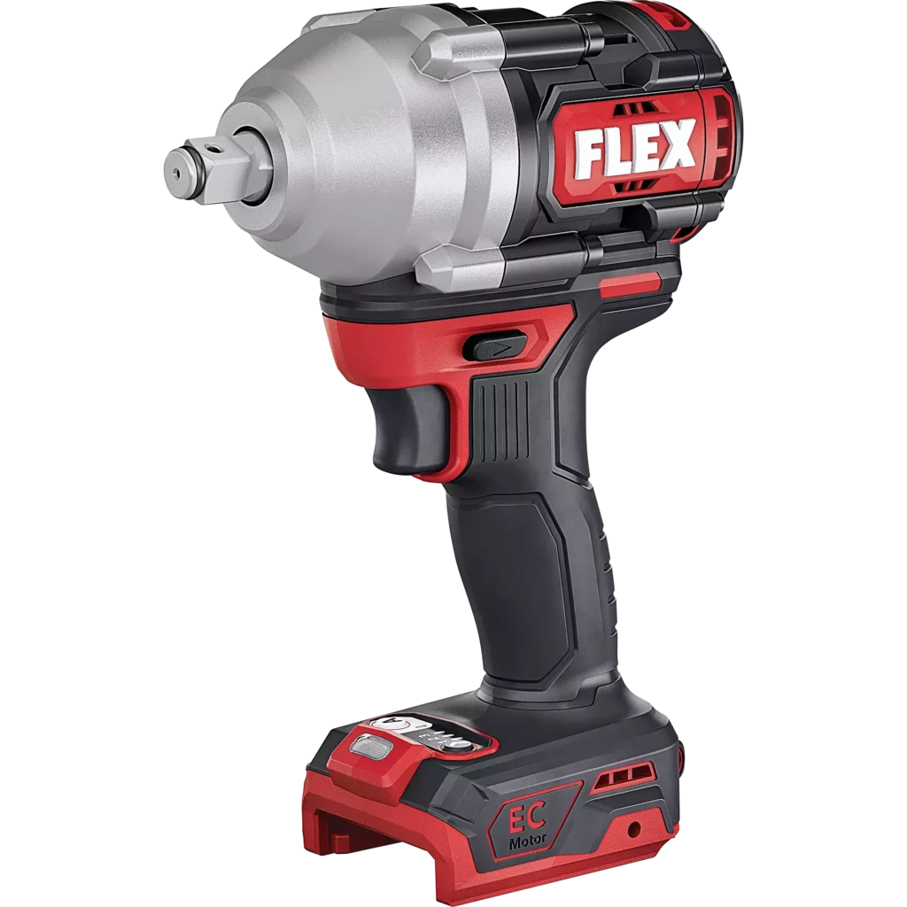 FLEX - IW 1/2" 750 18.0-EC C - Accu-slag - Impactschroever Voor Wielbevestiging 18,0 V