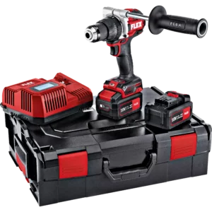 FLEX - PD 2G 18.0-EC HD/5.0 Set - 2 Snelheden Accu Schroef - Klopboormachine 18.0 V Met Turbo Functie