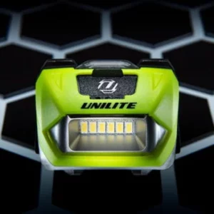 UNILITE – PS-HDL6R – Dual Power Helmet Headtorch – 350 Lumen