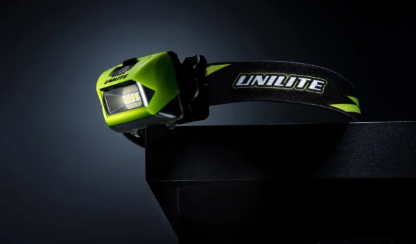 UNILITE – PS-HDL6R – Dual Power Helmet Headtorch – 350 Lumen