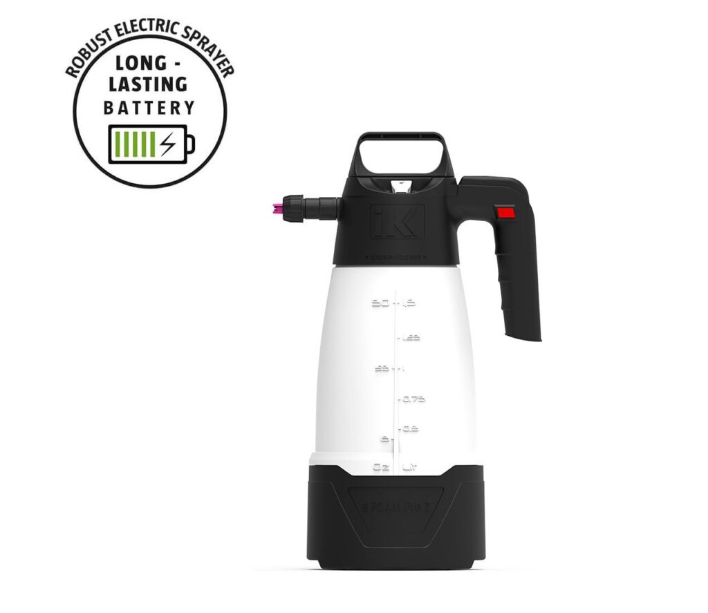 iK - eFoam Pro 2 - Battery Powerd Foamer - 1,25L - 2027 - UPGRADED V²
