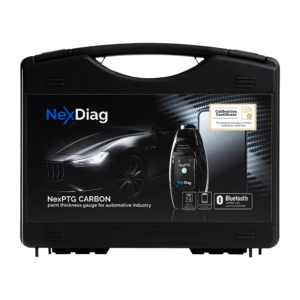NEXDIAG – NexPTG – PRO – Carbon Edition – Professionele Lakdikte Meter Met Officieel Kalibratie Certificaat