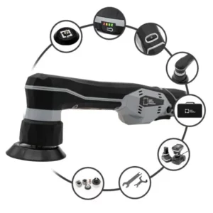 Liquid Elements – A2000 – PRO – Mini Polijstmachine Met Batterijen – 280 Watt