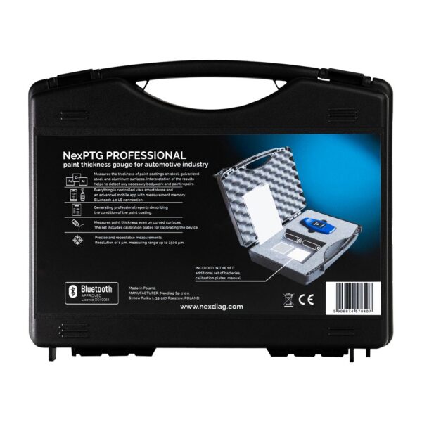 NEXDIAG – NexPTG – Professionele Lakdikte Meter Met Rapport