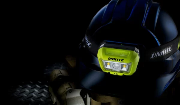 UNILITE – HL-8R – Dual Beam Sensor Headtorch – 475 Lumen