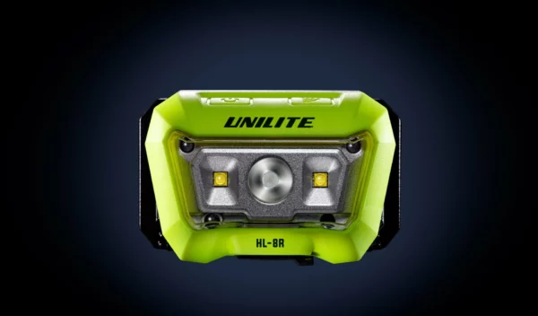 UNILITE – HL-8R – Dual Beam Sensor Headtorch – 475 Lumen