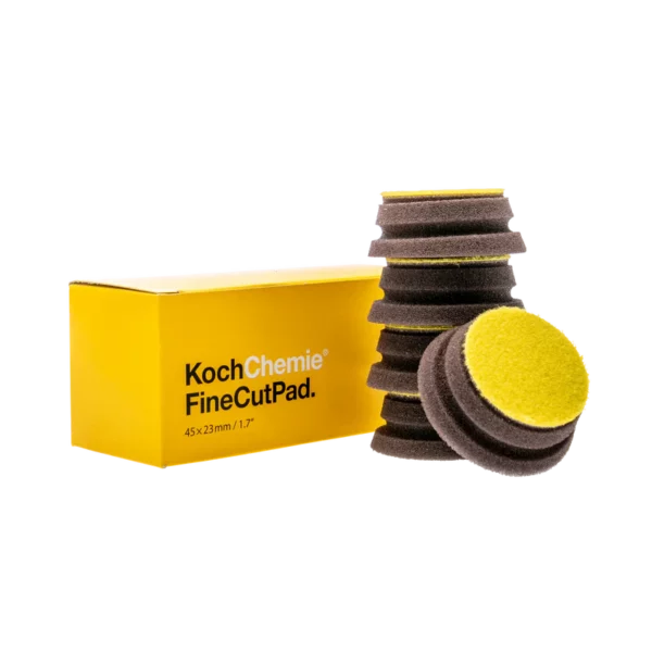 KOCH CHEMIE – Fine Cut Pad – 45mm – Geel – 5-Pack