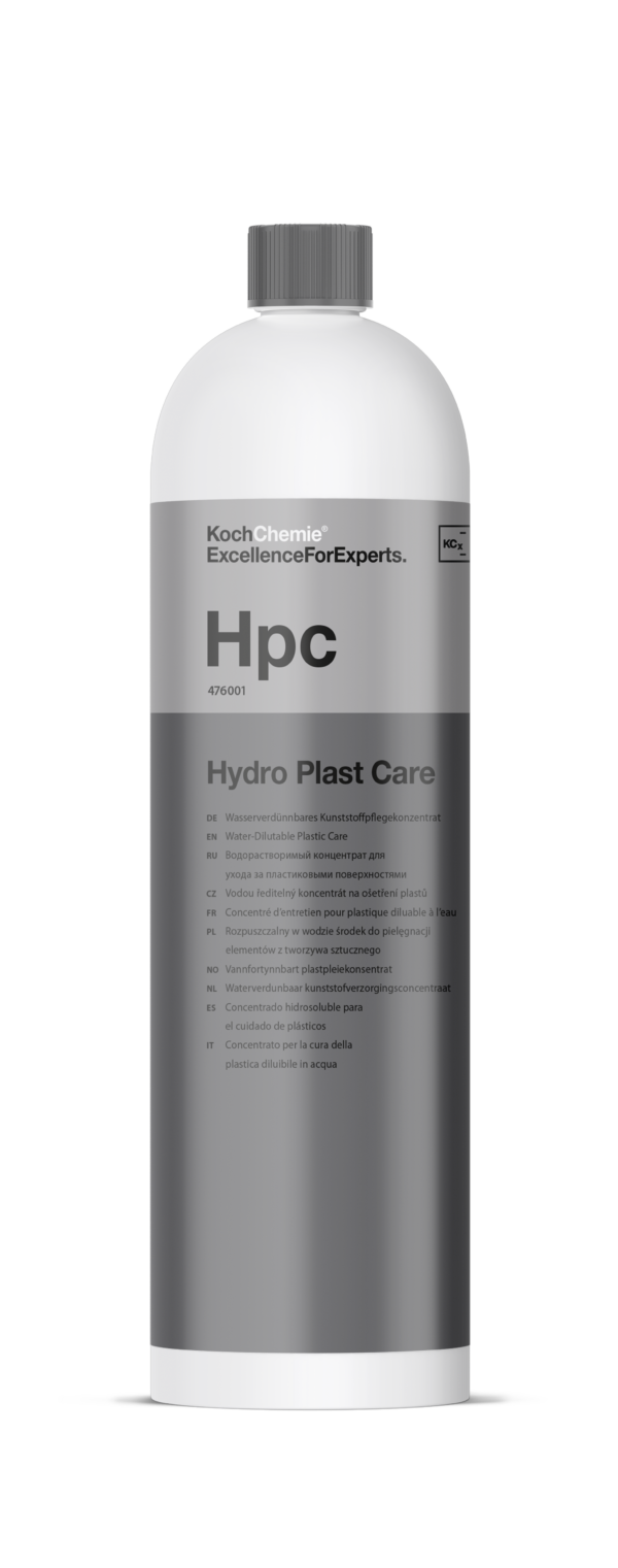 KOCH CHEMIE – Hpc – Hydro Plast Care – Rubber & Kunststof Dressing Interieur & Exterieur