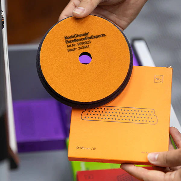 KOCH CHEMIE - One Cut Foam Pad - Oranje - New Design