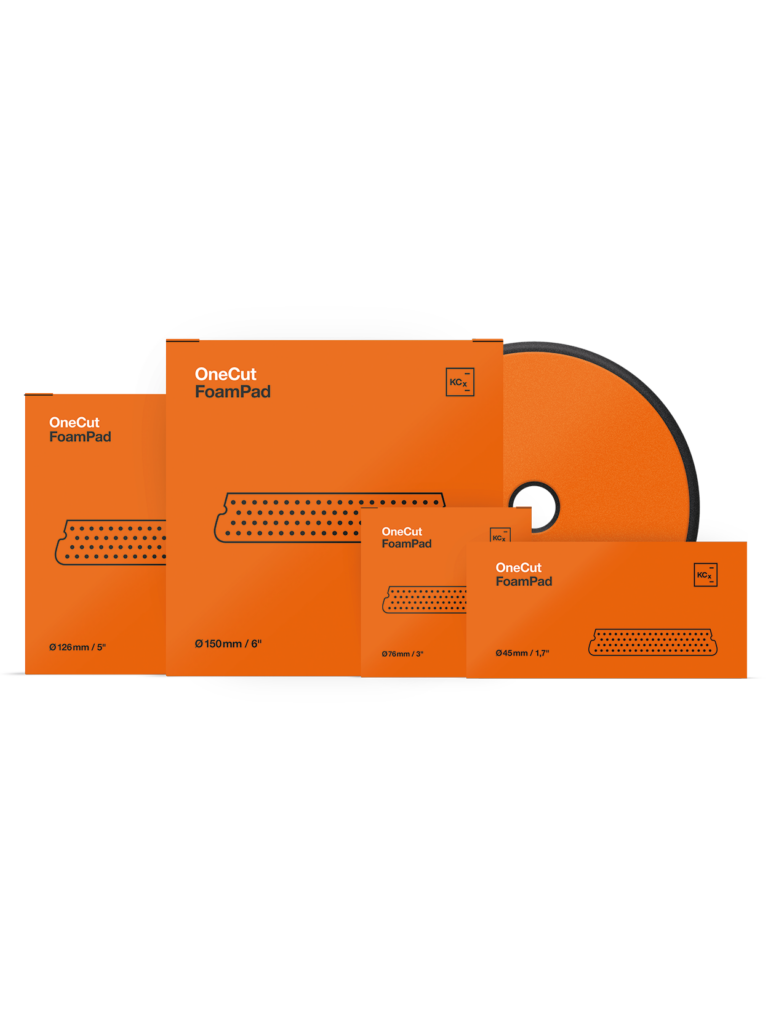 KOCH CHEMIE - One Cut Foam Pad - Oranje - New Design