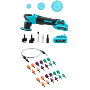 CARBON COLLECTIVE - Hex Mini Machine Polisher - Rotary / Dual Action Battery Polisher Ultimate Kit