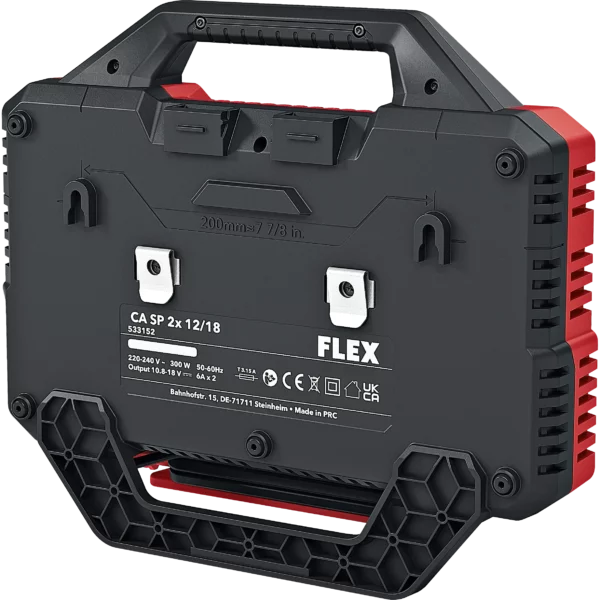 FLEX – Snellader Dubbel – CA SP 2x 12/18