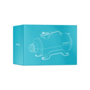 CARBON COLLECTIVE – Air Force 2 - Car-Dryer - Hybrid Cyclone Technlogy - 2800W - 8PK - Met Wielen - 8-Meter Darm