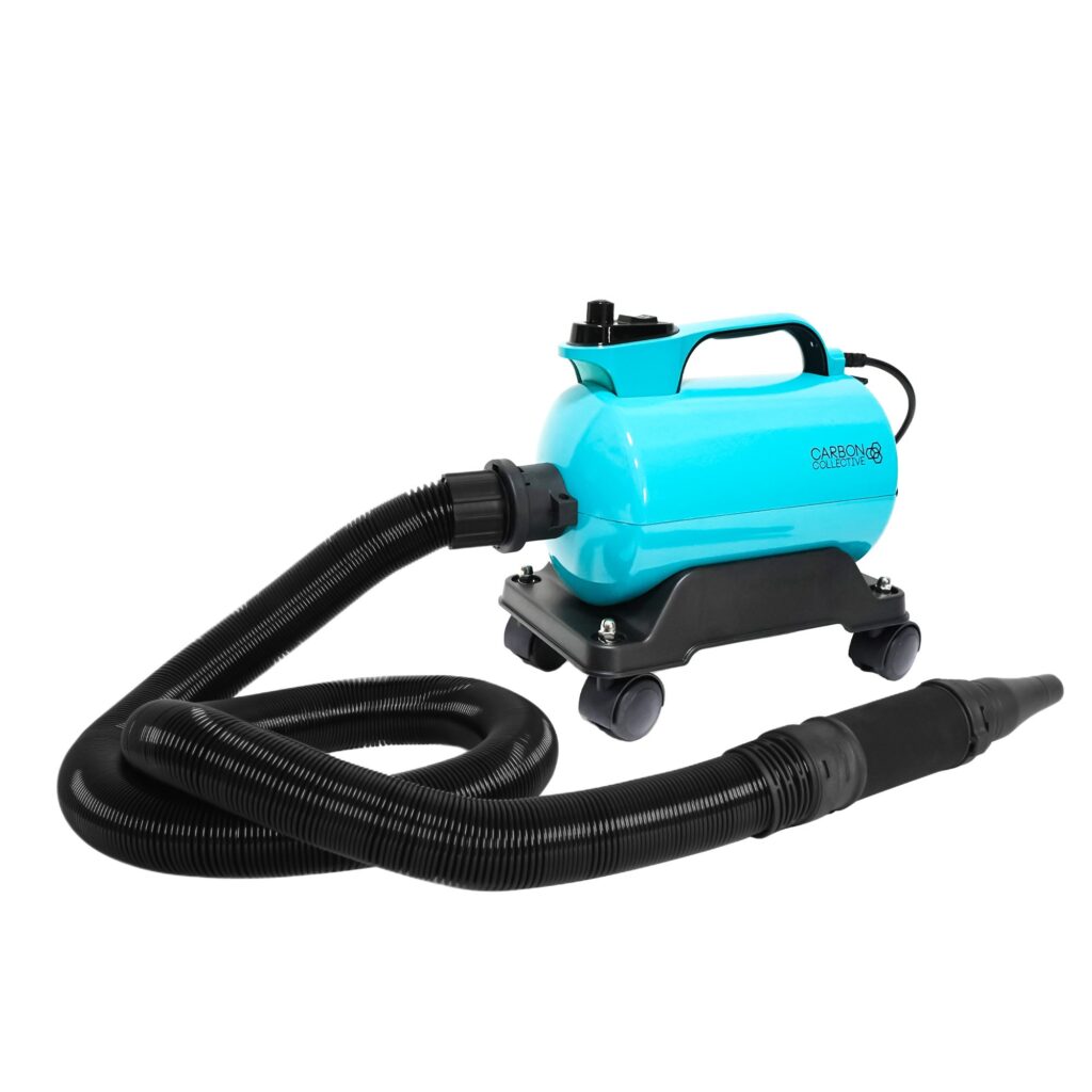 CARBON COLLECTIVE – Air Force One - Car-Dryer - Hybrid Cyclone Technlogy - 2800W - 8PK - Met Wielen - 5-Meter Darm