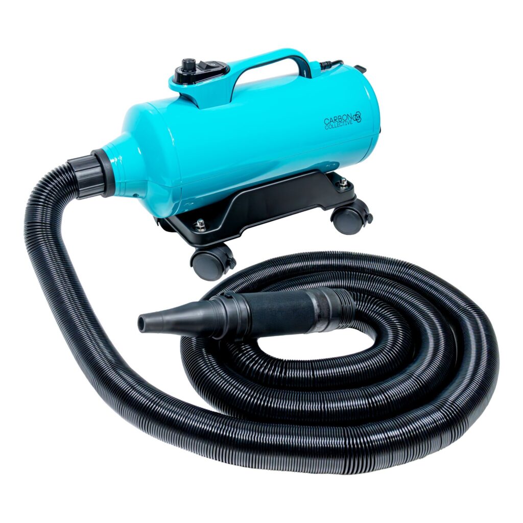 CARBON COLLECTIVE – Air Force 2 - Car-Dryer - Hybrid Cyclone Technlogy - 2800W - 8PK - Met Wielen - 8-Meter Darm