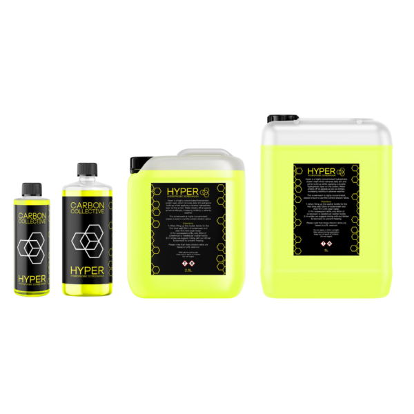 CARBON COLLECTIVE – HYPER – Waterafstotende Ruitenvloeistof – Concentraat