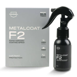 NASIOL - Metal Coat - F2 - Nano Ceramic Coating Spray For Bike, Cars, Trucks And Other Surfaces - 1 Year