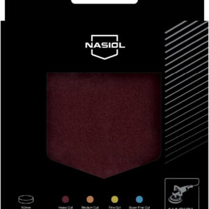 NASIOL – Heavy Cutting Pad – 150mm – Burgundy Red