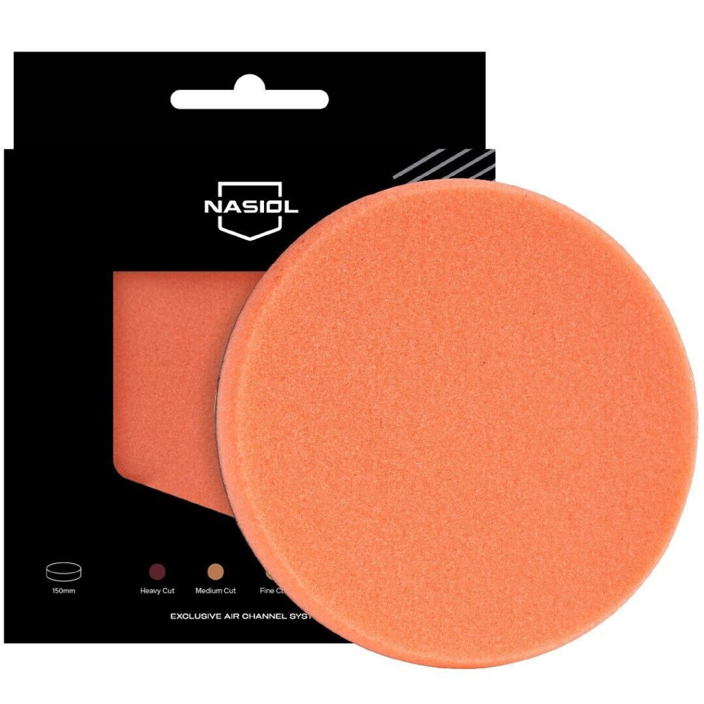 NASIOL - Medium Cutting Pad - 150mm - Orange