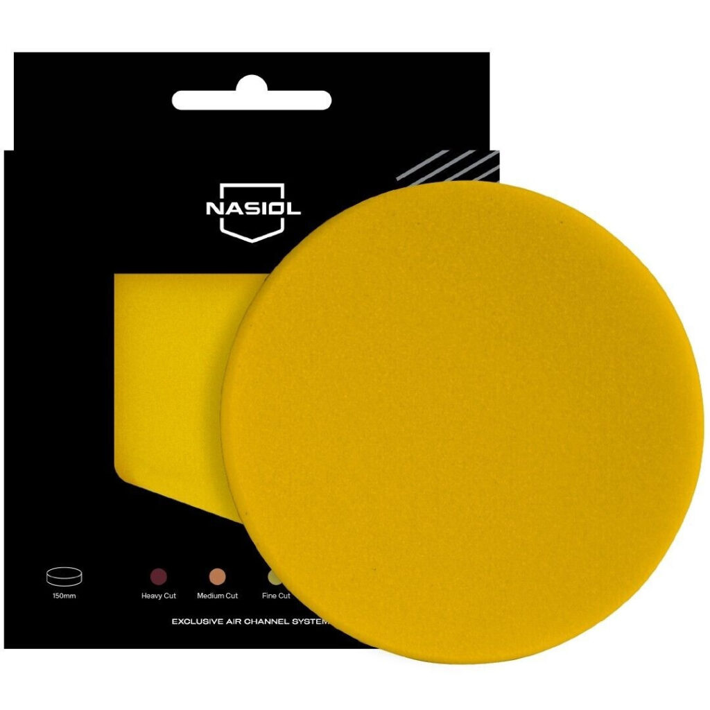 NASIOL - Fine Polishing Pad - 150mm - Yellow