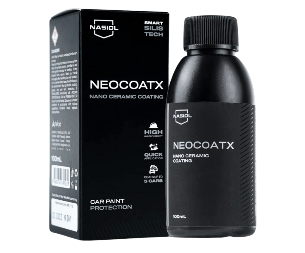 NASIOL - NeoCoat X - Nano Ceramic Coating - 1 Year Protection - 100ml