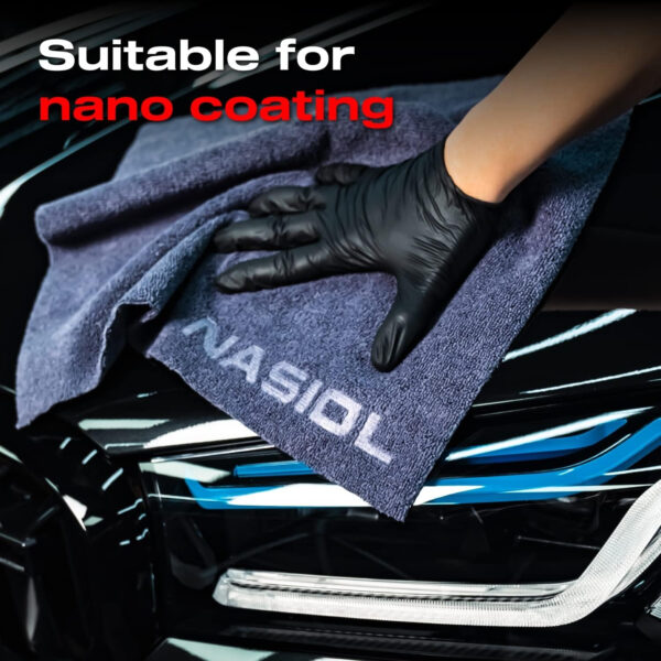 NASIOL – WIPE & BUFF – Interior, Polish & Coating Towel – Microfiber Cloth